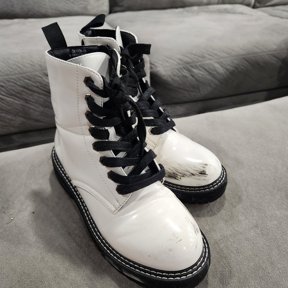 White boots